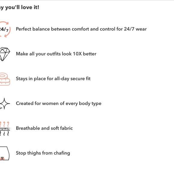 NWT Empetua [ XL/XXL ] All‎ Day Every Day High-Waisted Shaper Shorts - Picture 2 of 11